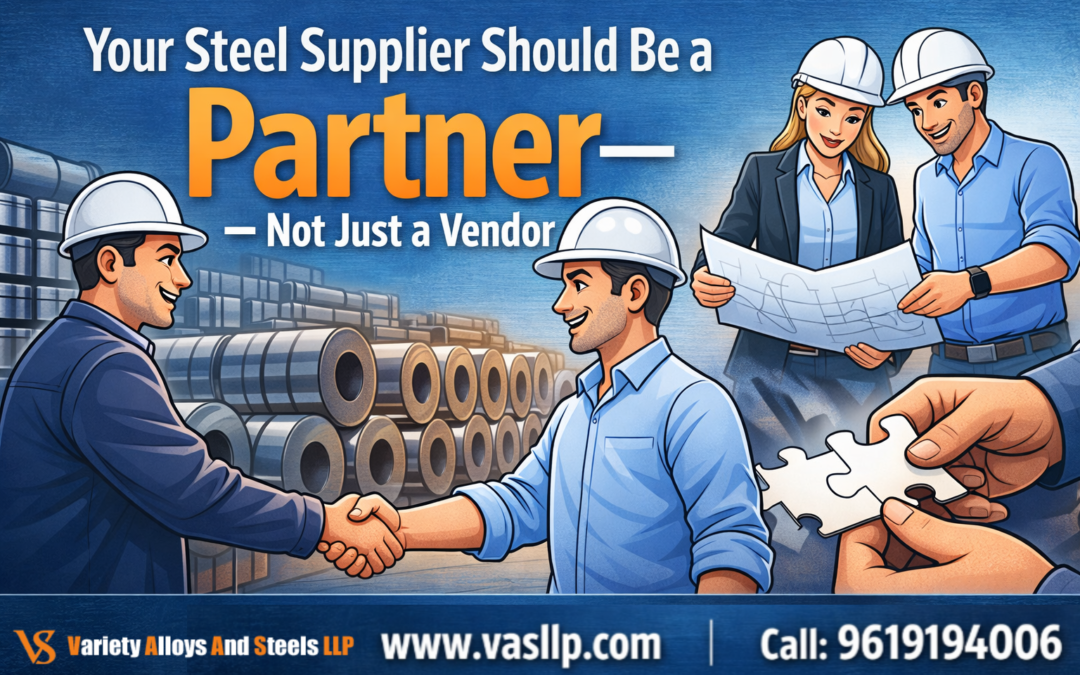 Your Steel Supplier Should Be a Partner — Not Just a Vendor